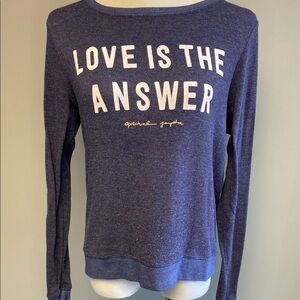 Spiritual Gangster Blue Long Sleeve Tee